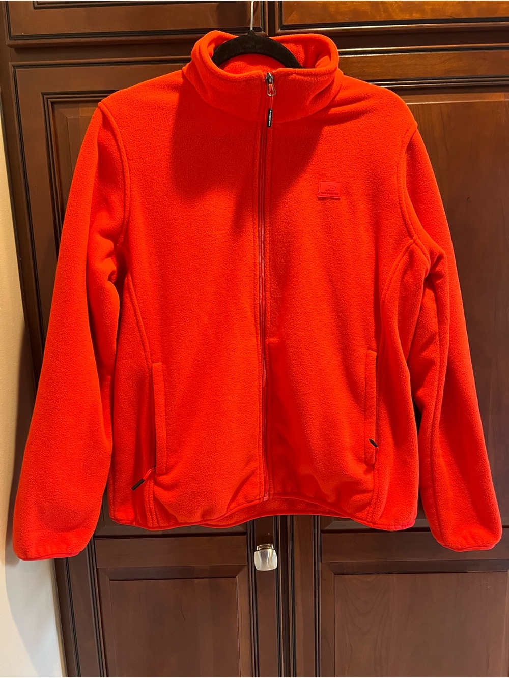 New Balance Full-Zip Fleece Red Jacket Women's - XL